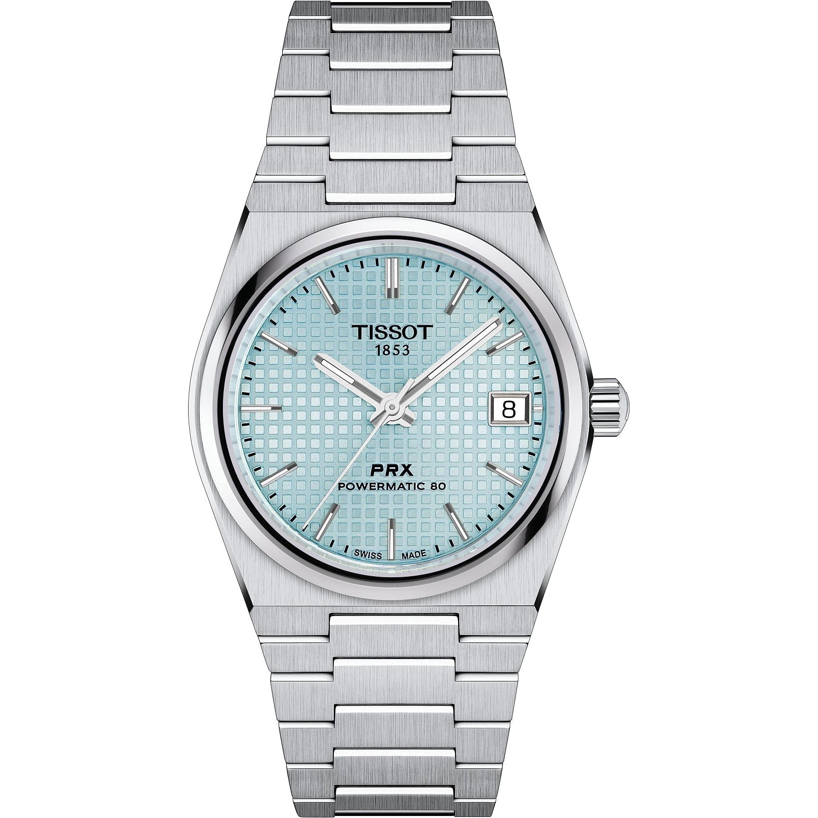 Tissot PRX Powermatic 35mm Ladies Ice Blue Watch - T137.207.11.351.00